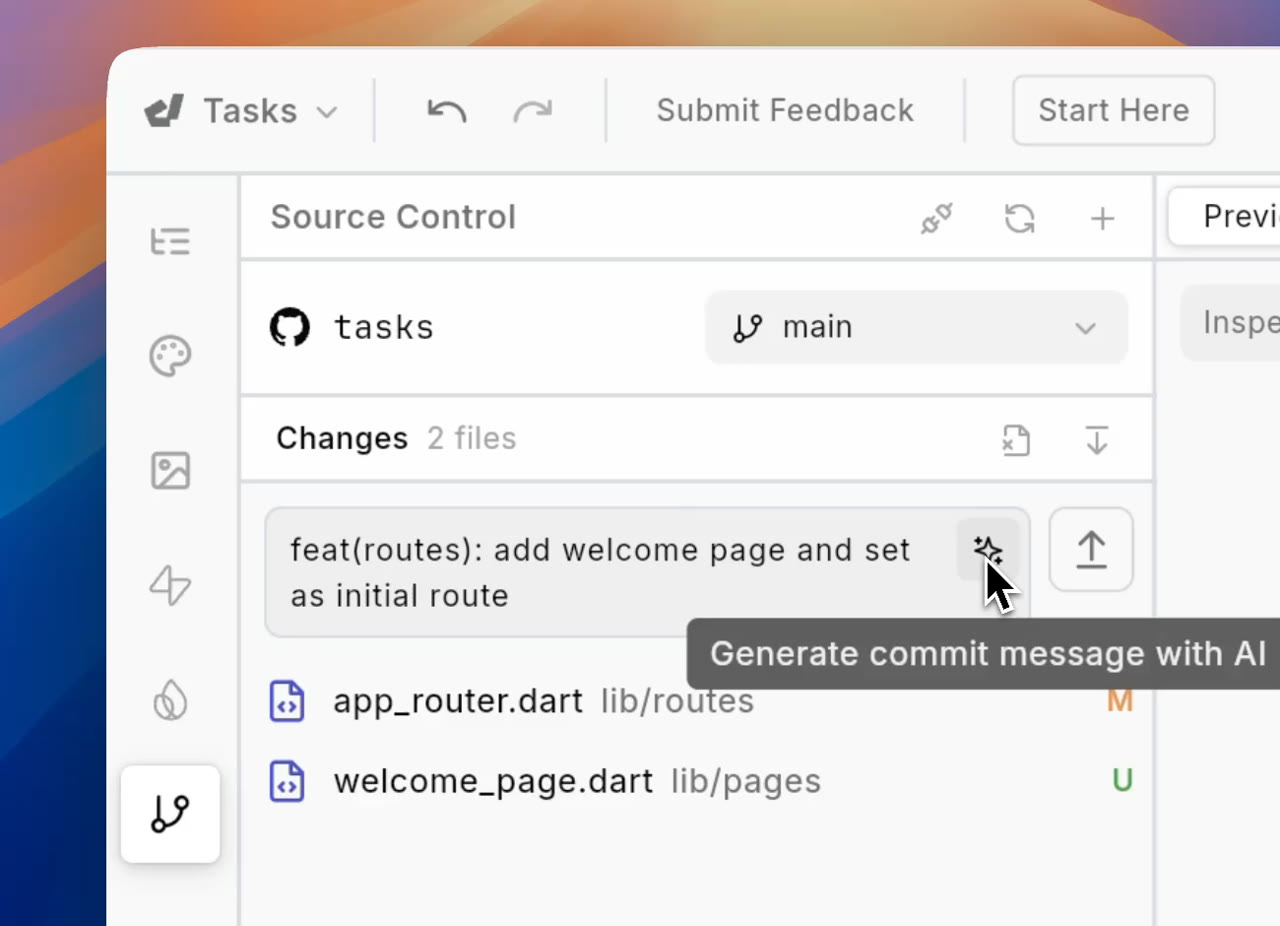 AI commit messages